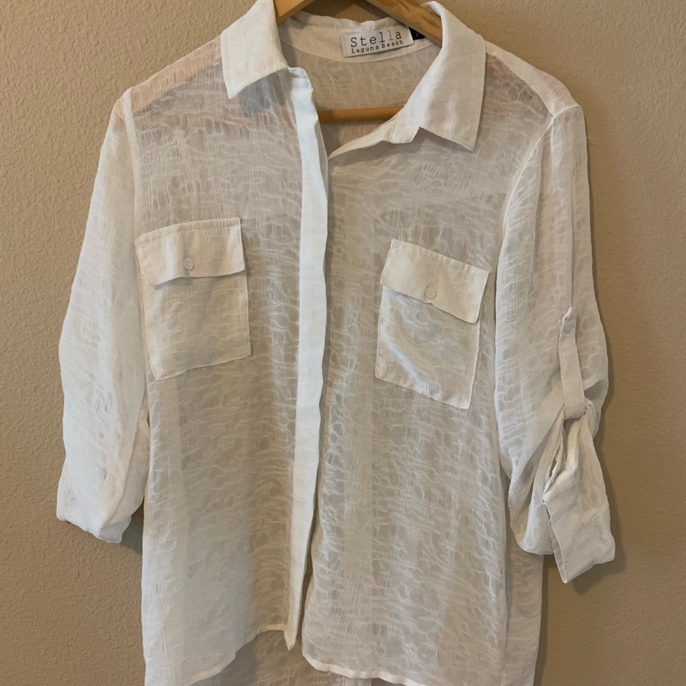 STELLA White Blouse